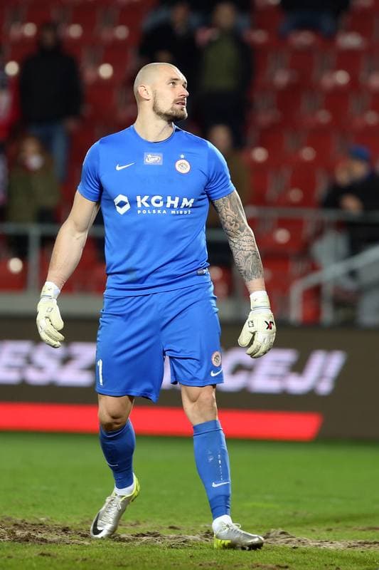 Football. Lotto Ekstraklasa. Cracovia Krakow - Zaglebie Lubin. 13.03.2017