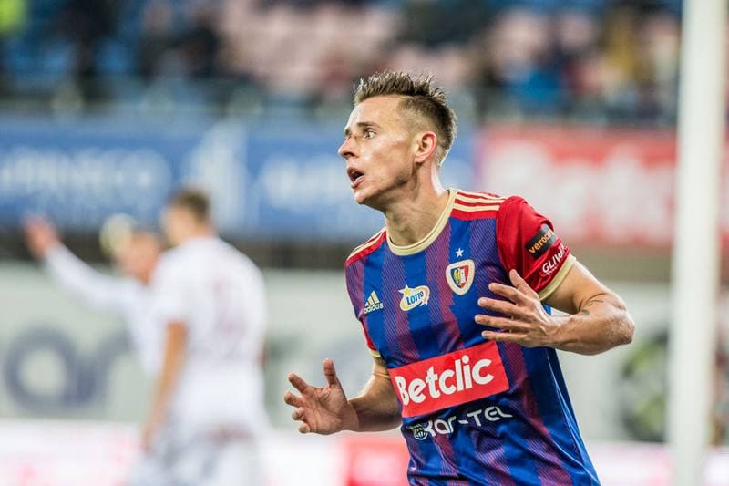 Football. PKO BP Ekstraklasa. Piast Gliwice - Wisla Krakow. 01.10.2021