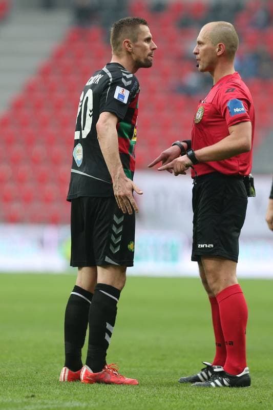 Football. Nice I Liga. GKS Tychy - Sandecja Nowy Sacz. 05.04.2017