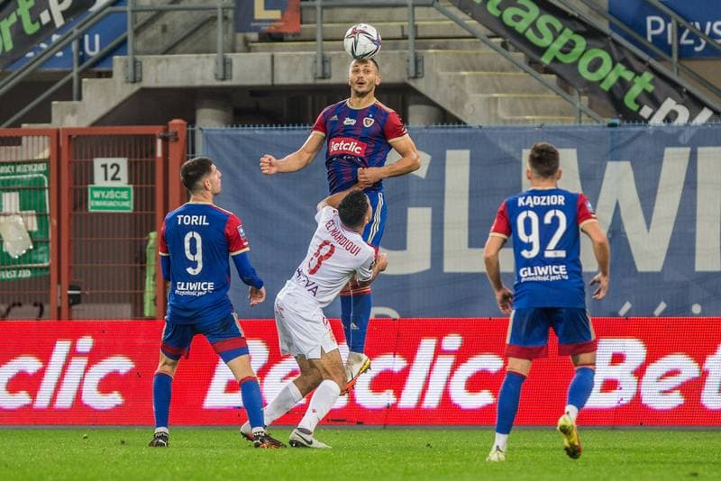 Football. PKO BP Ekstraklasa. Piast Gliwice - Wisla Krakow. 01.10.2021
