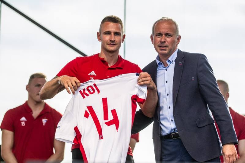 Football. Gornik Zabrze. Team Presentation. 20.07.2019
