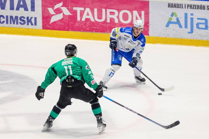 Ice Hockey. Tauron Hokej Liga. Re-Plast Unia Oswiecim - JKH GKS Jastrzebie. 29.10.2023