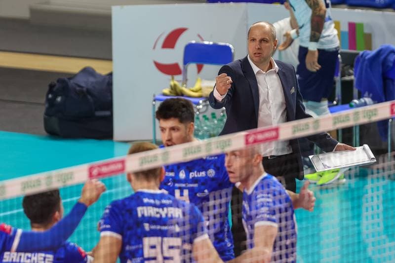 Volleyball. PlusLiga. GKS Katowice - Slepsk Malow Suwalki. 30.10.2023