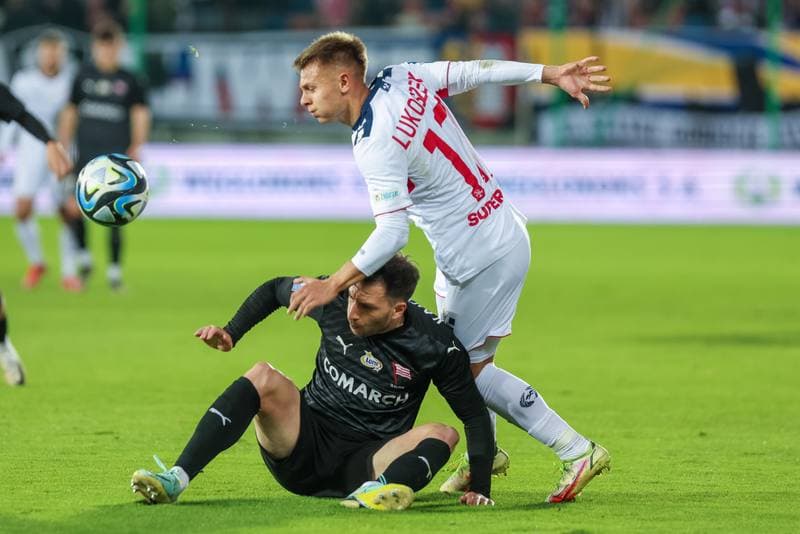 Football. PKO BP Ekstraklasa. Gornik Zabrze - Cracovia Krakow. 06.11.2023