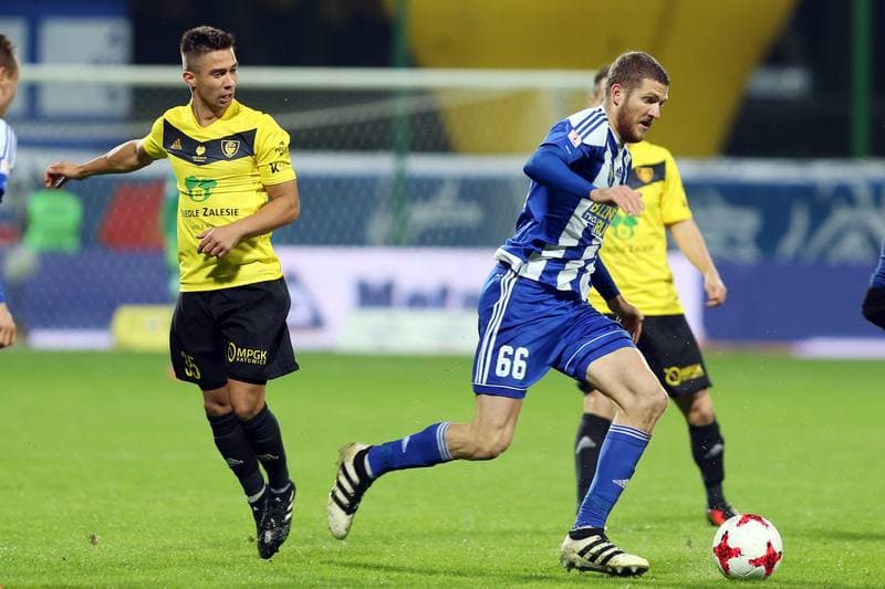Football. Nice I Liga. GKS Katowice - Ruch Chorzow. 22.10.2017