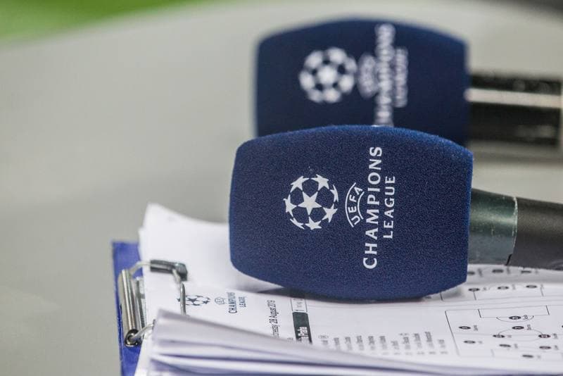 Football. UEFA Champions League. Slavia Prague - CFR Cluj. 28.08.2019