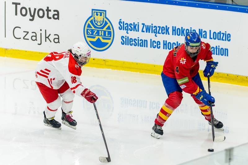 Ice Hockey. Women's U18 World Championship Division 1B. Poland - Spain. 13.01.2023