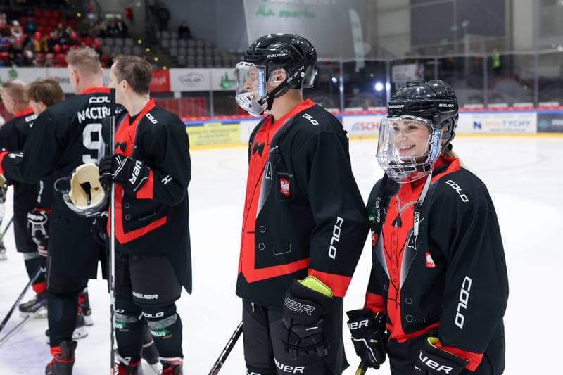 Ice Hockey. Charity Match. Hokejowa Kadra Artystow Polskich - Przyjaciele WOSP. 20.01.2024