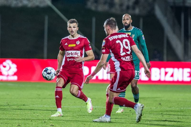 Football. Fortuna Puchar Polski. Zaglebie Sosnowiec - Piast Gliwice. 27.10.2021