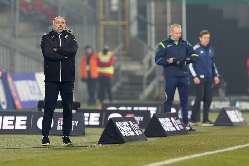 Football. Lotto Ekstraklasa. Gornik Zabrze - Cracovia Krakow. 18.12.2017