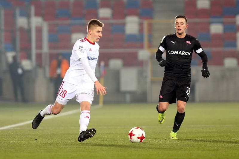 Football. Lotto Ekstraklasa. Gornik Zabrze - Cracovia Krakow. 18.12.2017