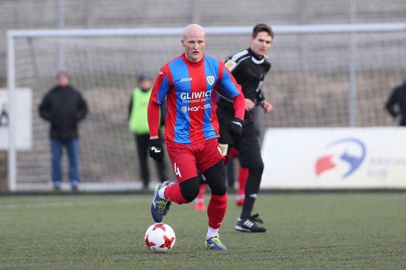 Football. Sparing. MFK Karvina - Piast Gliwice. 20.01.2018