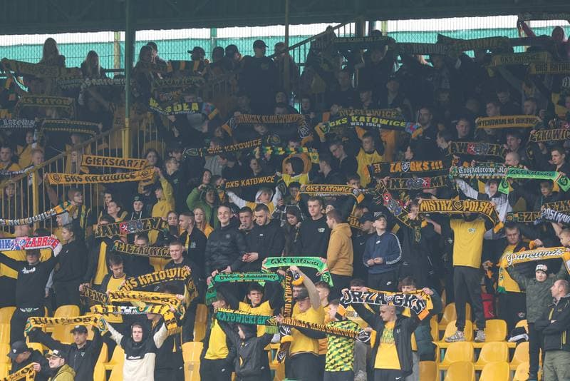 Football. Fortuna I Liga. GKS Katowice - Znicz Pruszkow. 02.03.2024