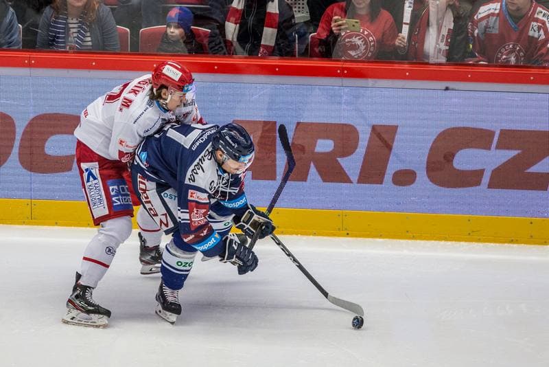 Ice Hockey. Tipsport Extraliga. Ocelari Trinec - Vitkovice Ridera. 21.11.2019