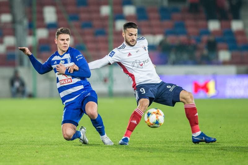 Football. PKO BP Ekstraklasa. Gornik Zabrze - Wisla Plock. 22.11.2019