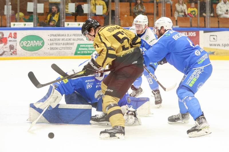 Ice Hockey. Tauron Hokej Liga. GKS Katowice - Re-Plast Unia Oswiecim. 02.04.2024