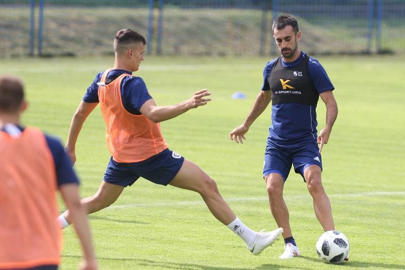 Football. Piast Gliwice. Training. 14.06.2018