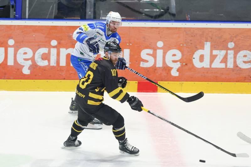 Ice Hockey. Tauron Hokej Liga. Re-Plast Unia Oswiecim - GKS Katowice. 06.04.2024
