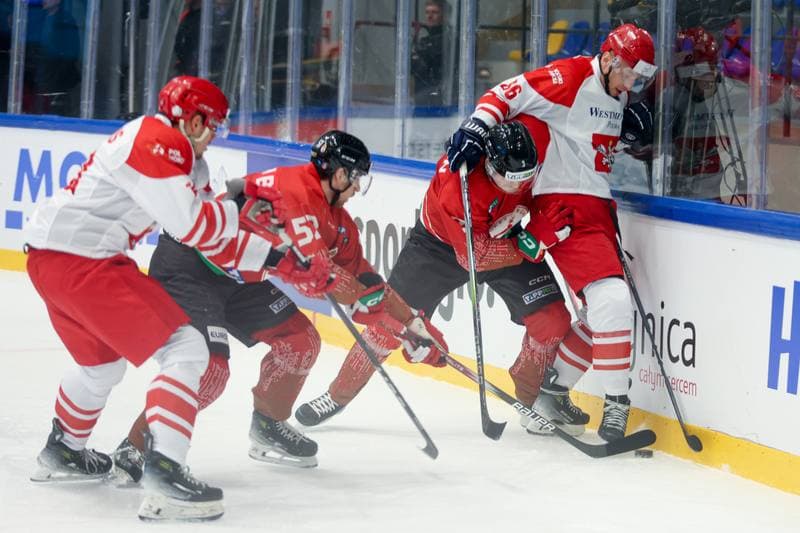 Ice Hockey. Friendly Match. Poland - Hungary. 13.04.2024