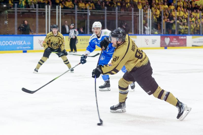Ice Hockey. Tauron Hokej Liga. GKS Katowice - Re-Plast Unia Oswiecim. 14.04.2024