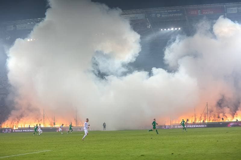 Football. PKO BP Ekstraklasa. Gornik Zabrze - Warta Poznan. 15.12.2023