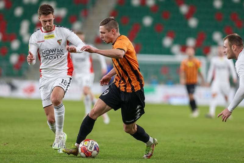 Football. Fortuna I Liga. Zaglebie Sosnowiec - Chrobry Glogow. 19.12.2023