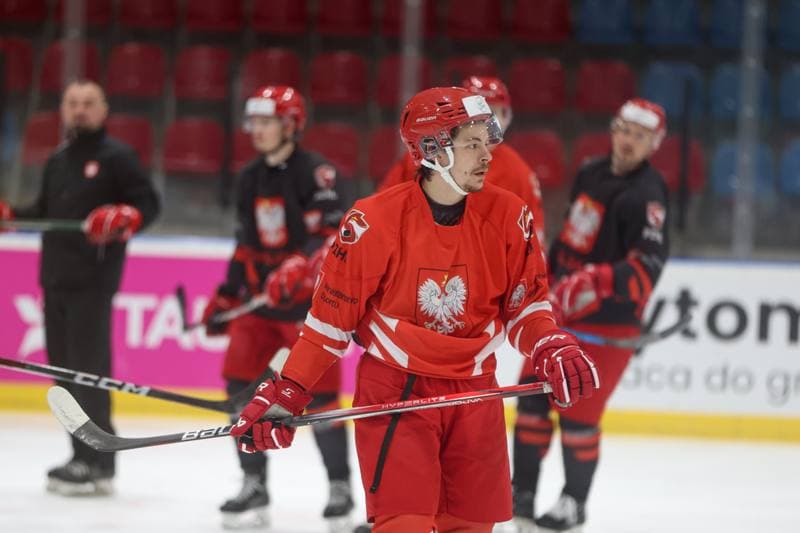 Ice Hockey. Poland national team. Training. 22.04.2024