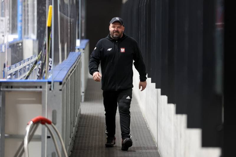 Ice Hockey. Poland national team. Training. 22.04.2024