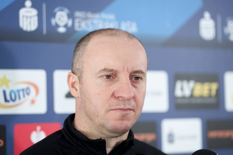 Football. Piast Gliwice. Press Conference. 09.01.2024