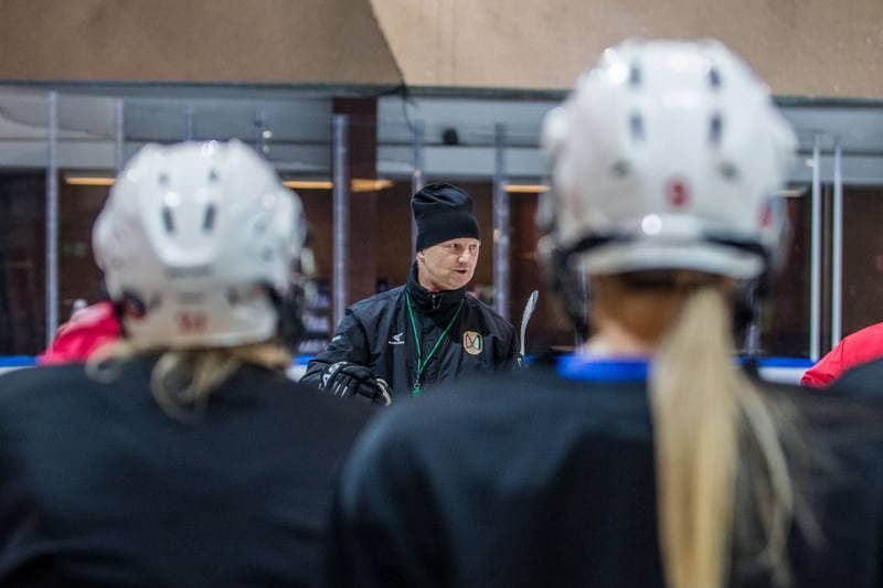 Ice Hockey. Poland national team. Training. 04.01.2022