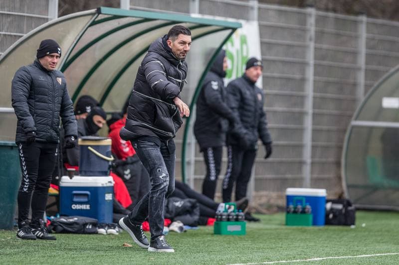 Football. Sparing. GKS Jastrzebie - Zaglebie Sosnowiec. 22.01.2020