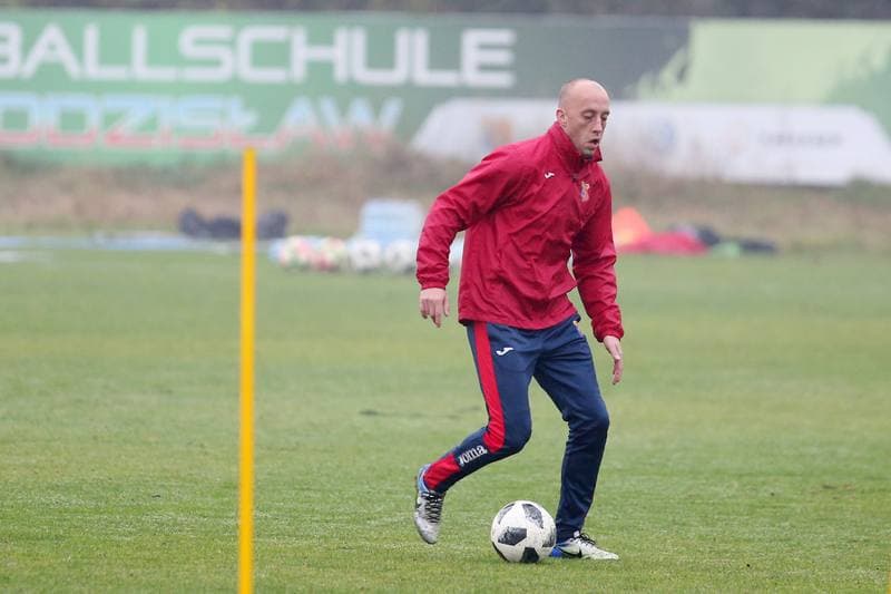 Football. APN Odra Wodzislaw Slaski. Training. 19.10.2018