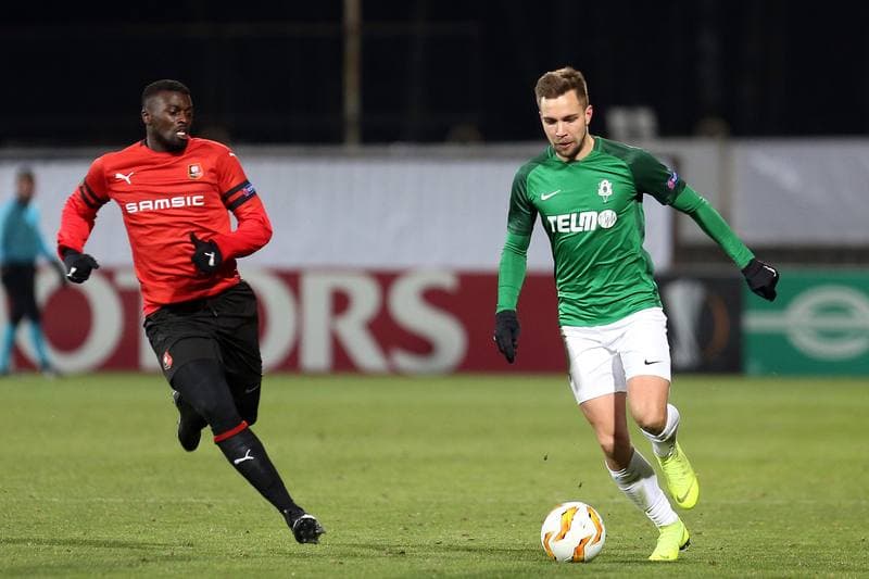 Football. UEFA Europa League. FK Jablonec - Stade Rennais FC. 29.11.2018