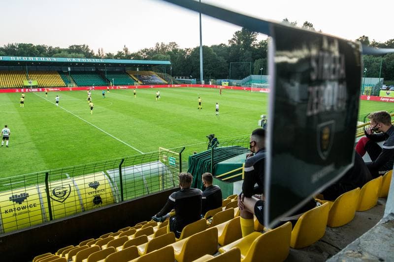 Football. II Liga. GKS Katowice - Gornik Leczna. 03.06.2020