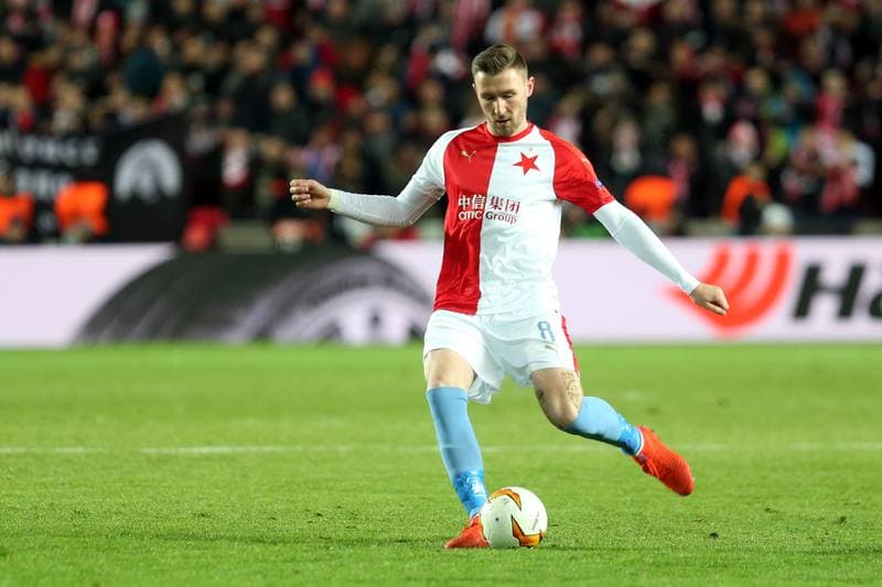 Football. UEFA Europa League. Slavia Prague - Sevilla FC. 14.03.2019