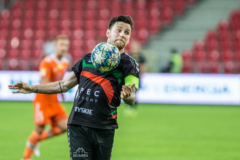 Football. Fortuna I Liga. GKS Tychy - Bruk-Bet Termalica Nieciecza. 01.07.2020