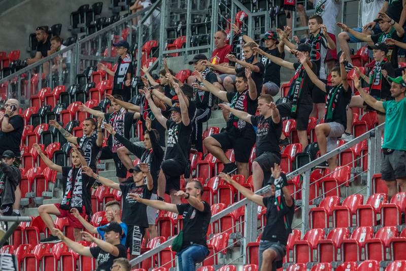 Football. Fortuna I Liga. GKS Tychy - Bruk-Bet Termalica Nieciecza. 01.07.2020