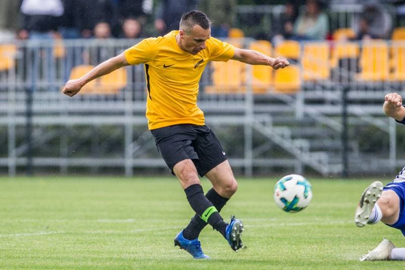Football. Sparing. LKS Goczalkowice Zdroj - Wieczysta Krakow. 11.07.2020