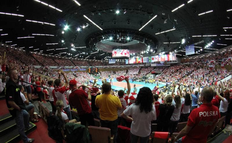 Volleyball. World League. Poland - Brazil. 29.06.2011
