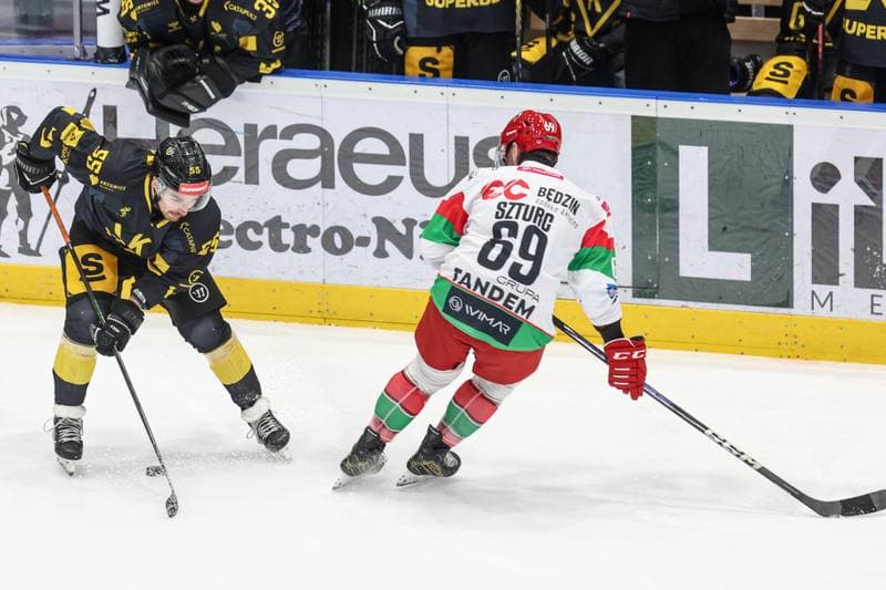 Ice Hockey. Tauron Hokej Liga. EC Bedzin Zaglebie Sosnowiec - GKS Katowice. 01.12.2024
