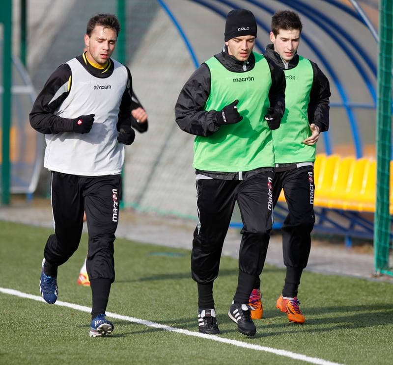 Football. GKS Katowice. Training. 28.05.2015