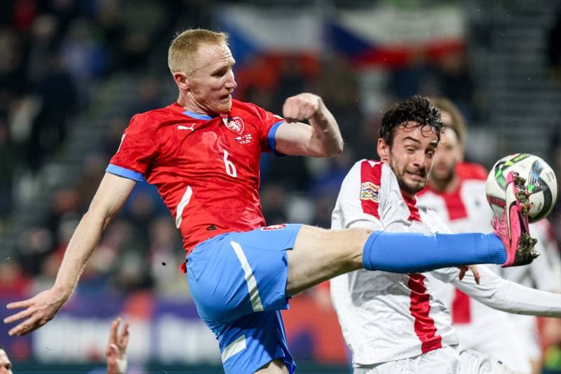 Football. UEFA Nations League. Czech Republic - Georgia. 19.11.2024