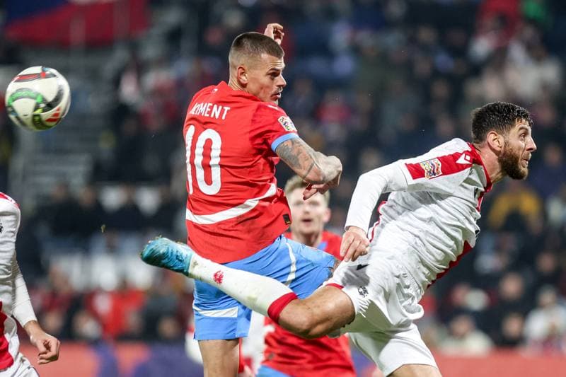 Football. UEFA Nations League. Czech Republic - Georgia. 19.11.2024