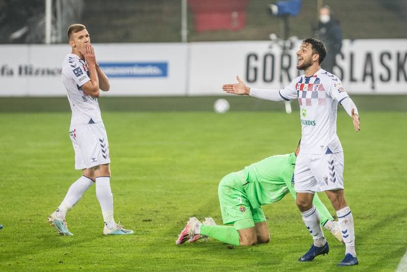 Football. PKO BP Ekstraklasa. Gornik Zabrze - Wisla Krakow. 25.09.2020