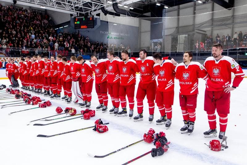 Ice Hockey. World Championship Division 1 Group B. Poland - Japan. 01.05.2022