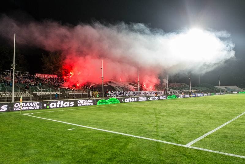 Football. Totolotek Puchar Polski. Zaglebie Sosnowiec - LKS Lodz. 26.09.2019