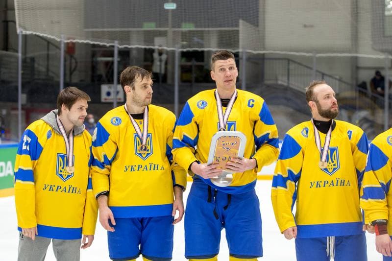 Ice Hockey. World Championship Division 1 Group B. Estonia - Ukraine. 01.05.2022
