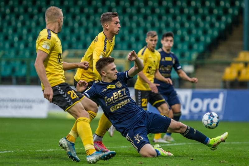 Football. Fortuna I Liga. GKS Katowice - Arka Gdynia. 16.09.2021