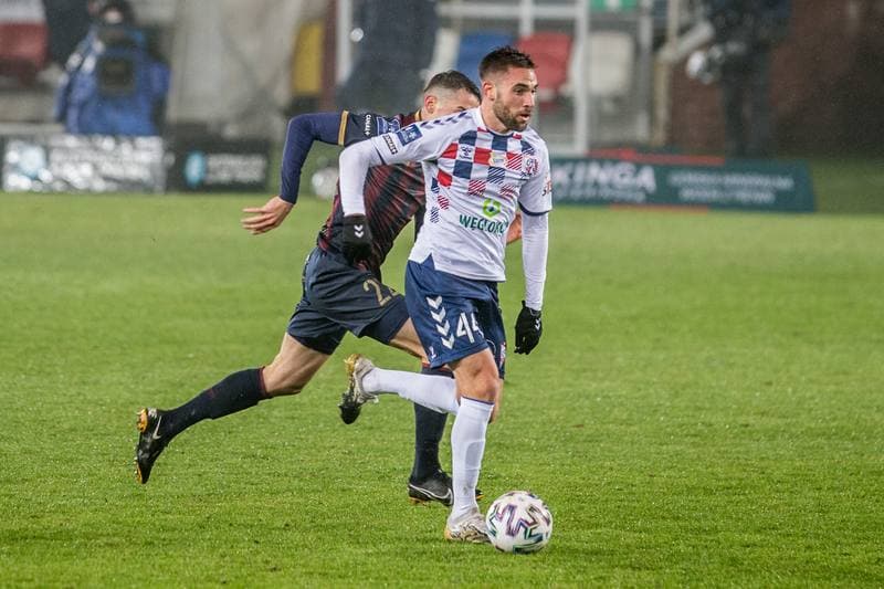 Football. PKO BP Ekstraklasa. Gornik Zabrze - Pogon Szczecin. 27.11.2020