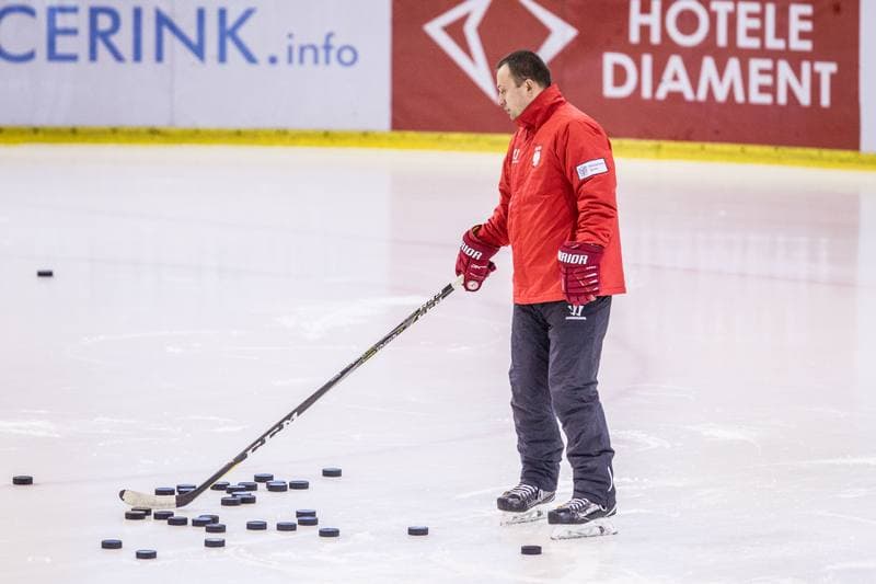 Ice Hockey. Poland national team. Training. 14.12.2020